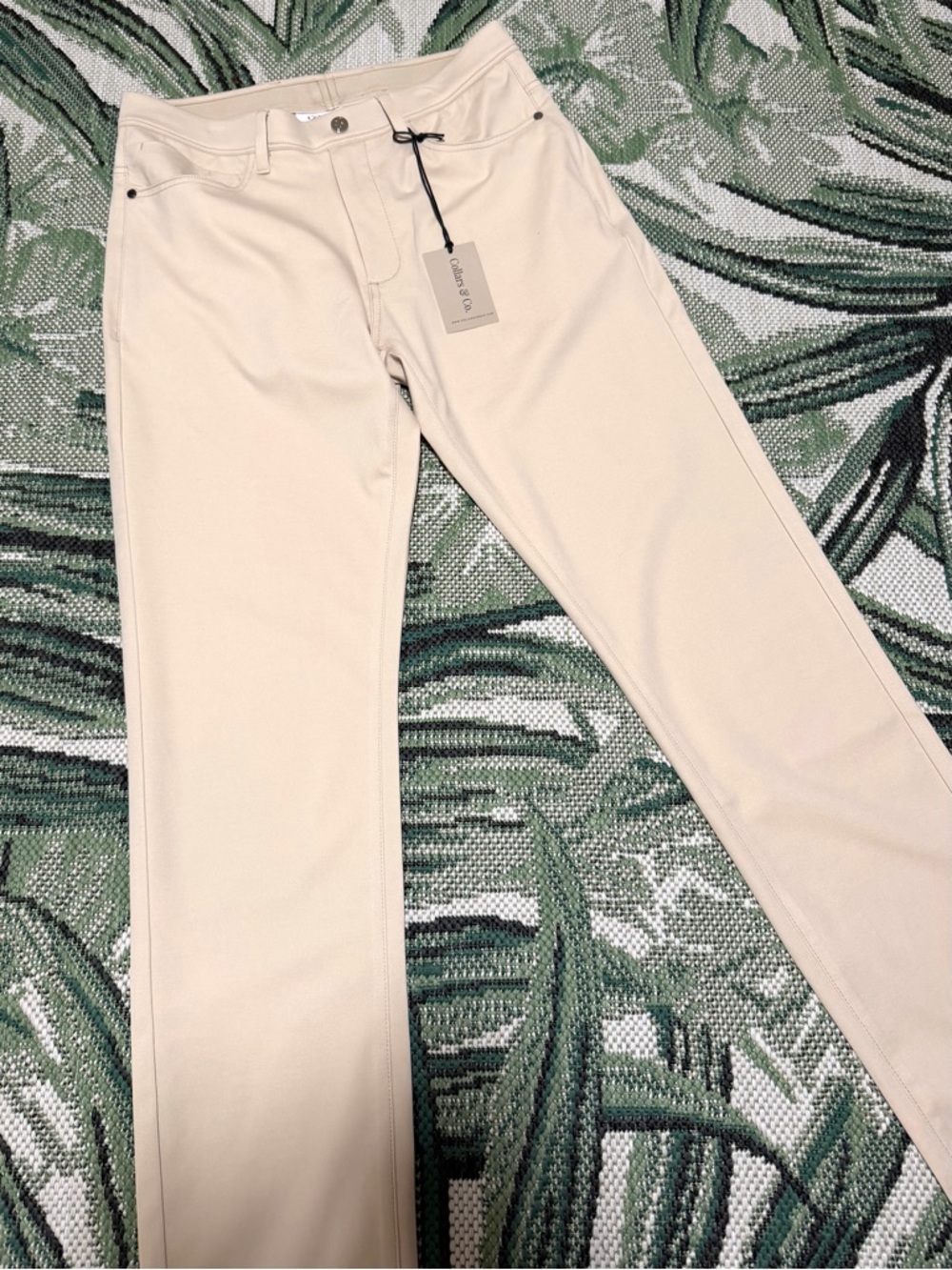 Collars & Co. Velocity Pull-On Performance Pants Khaki Size 32 x 32 Men’s NEW